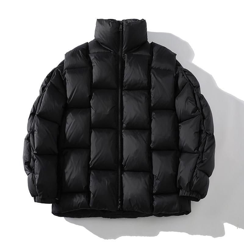 Men’s Down Jacket Fashion Woven Style