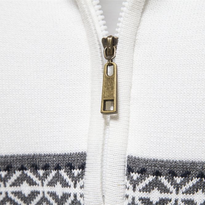 Men’s Fashion Stand-up Collar All-match Half Zipper Sweater