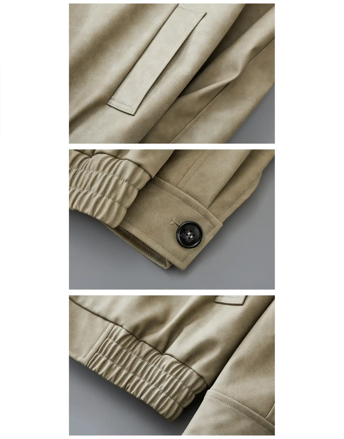 Casual Korean Retro Two-tone Men’s Coat