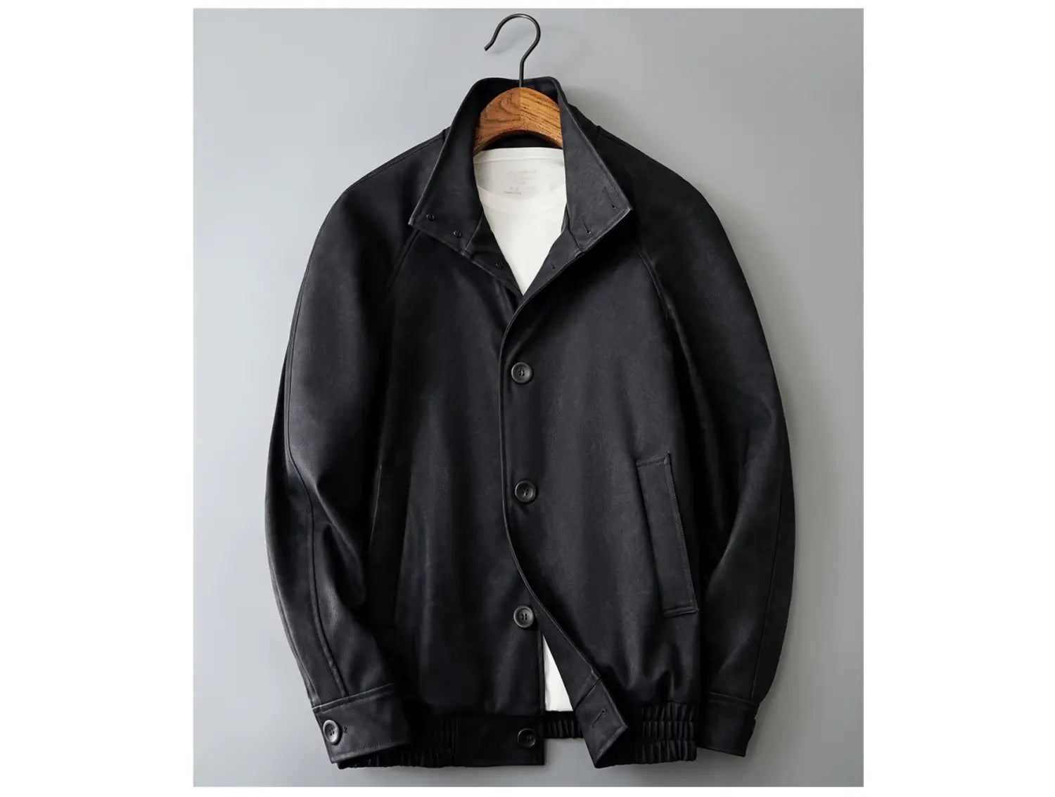 Casual Korean Retro Two-tone Men’s Coat