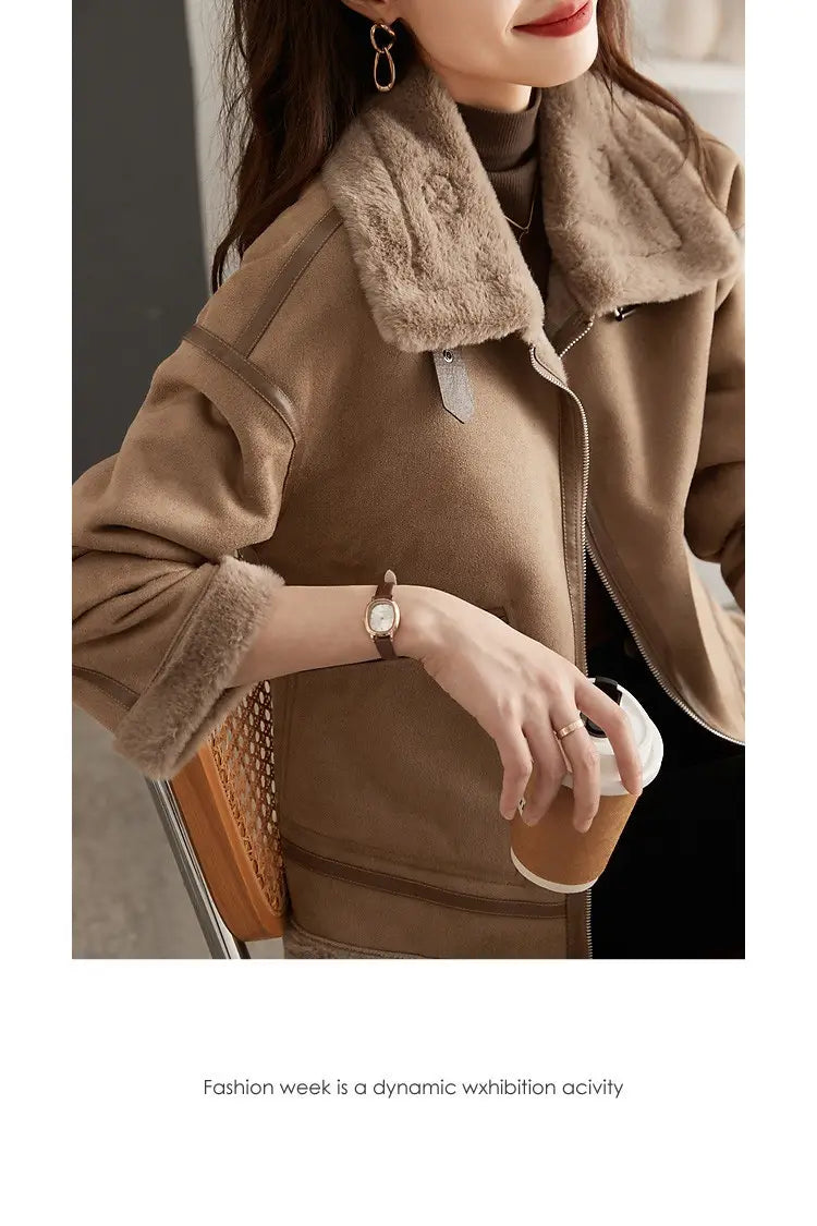 Women’s Casual Loose Motorcycle Style Versatile Top