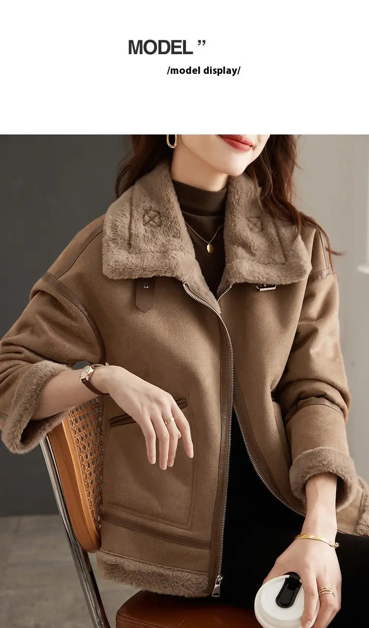 Women’s Casual Loose Motorcycle Style Versatile Top