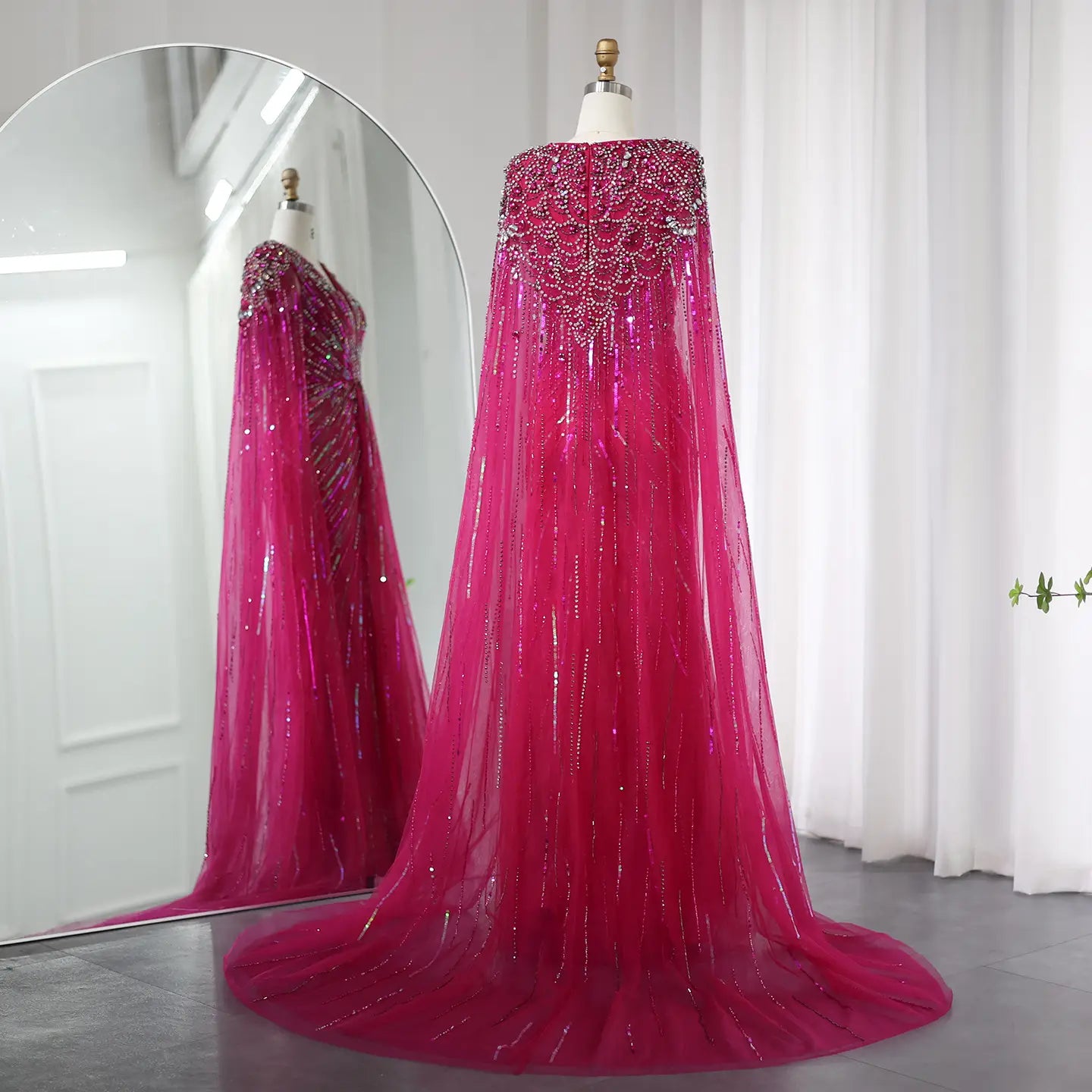 Elegant Long V-neck New Elegant Dress