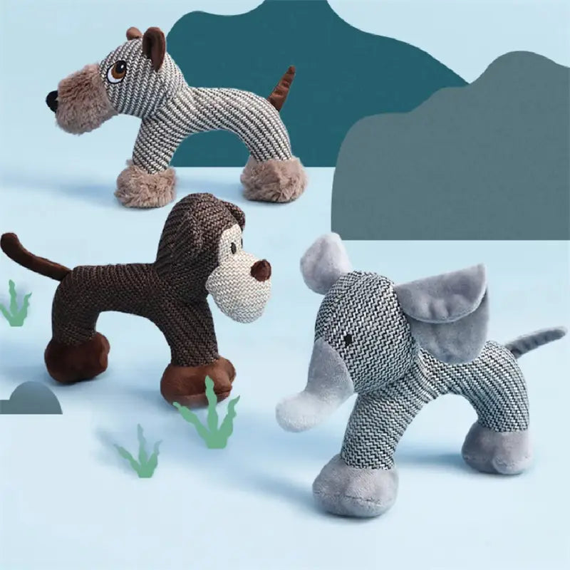Dog Chew Toys For Small Large Dogs Bite Resistant Dog Squeaky Duck Toys Interactive Squeak Puppy Dog Toy Pets Supplies
