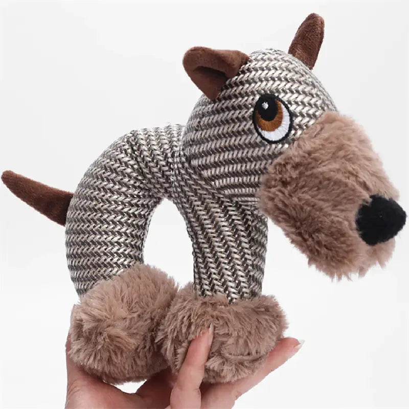 Dog Chew Toys For Small Large Dogs Bite Resistant Dog Squeaky Duck Toys Interactive Squeak Puppy Dog Toy Pets Supplies
