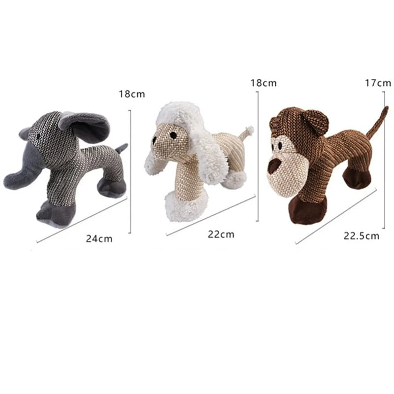 Dog Chew Toys For Small Large Dogs Bite Resistant Dog Squeaky Duck Toys Interactive Squeak Puppy Dog Toy Pets Supplies