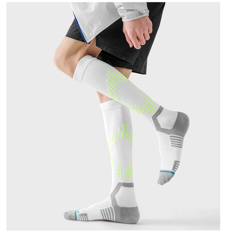 Men’s Long-barreled Compression Stockings Professional Thickening Athletic Socks