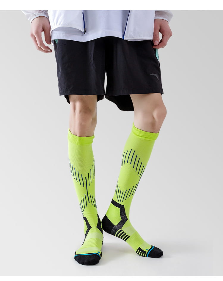 Men’s Long-barreled Compression Stockings Professional Thickening Athletic Socks