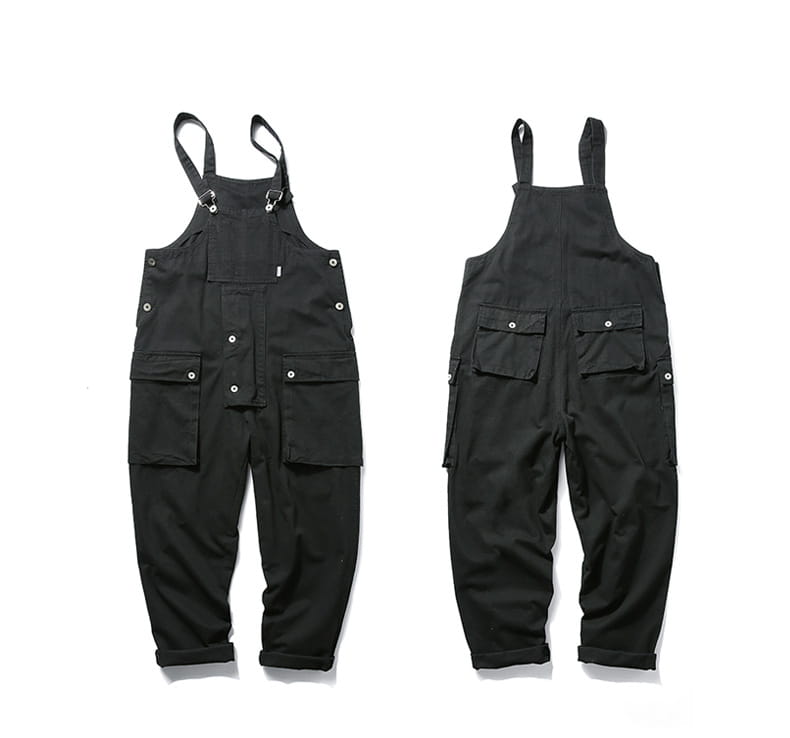 Casual Suspenders Pants Men’s Business Shirt Trousers Workwear For Workers Loose Suspenders