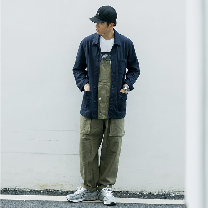 Casual Suspenders Pants Men’s Business Shirt Trousers Workwear For Workers Loose Suspenders