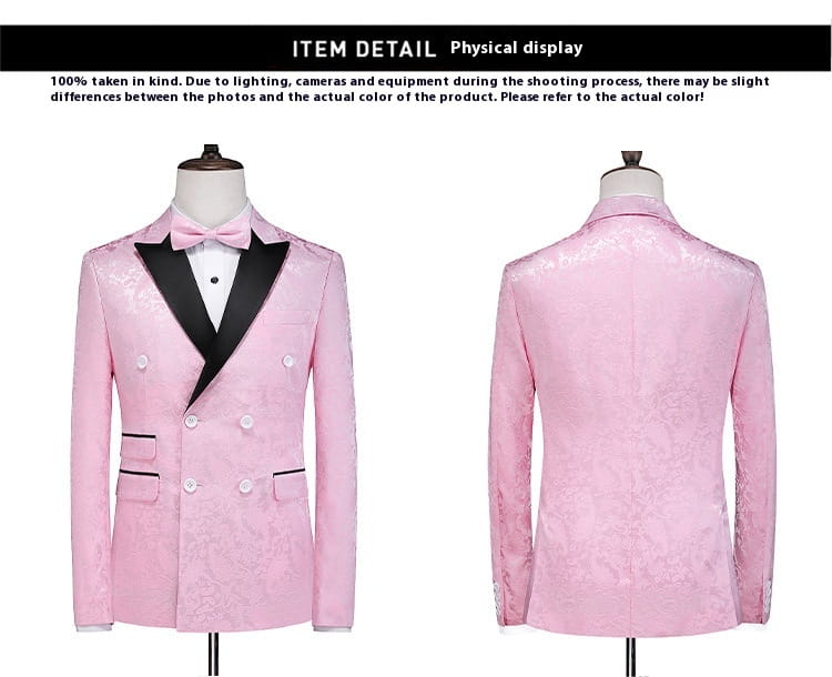 Men’s Suit Slim Fit Business Three-piece Suit