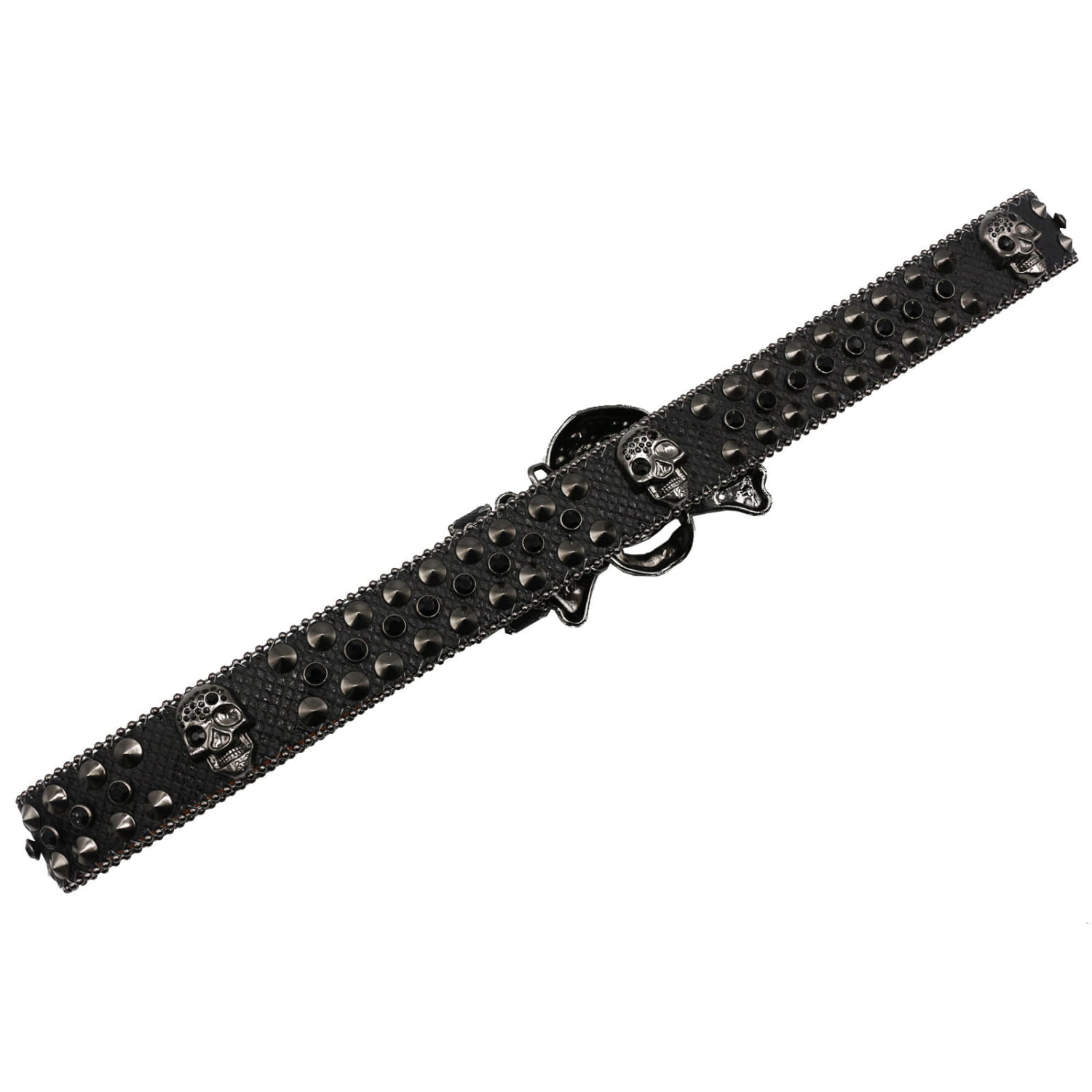 Rhinestone Women’s Inlaid Rivet Snake Pattern Full Diamond Y2g Fashion Trend Belt