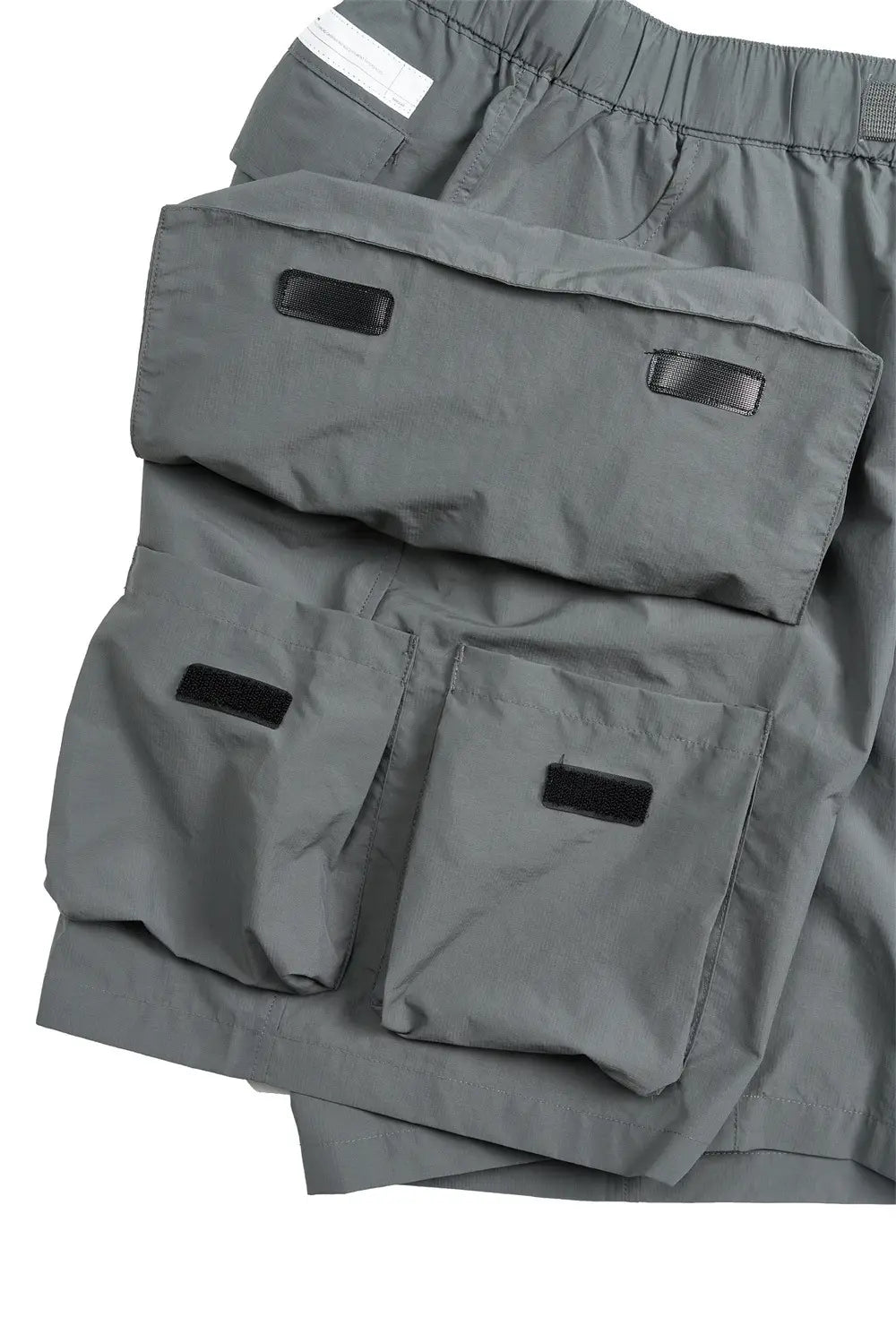 With Belt Workwear Men’s Summer Sports Loose Outdoor Large Pocket Zipper Design Wide Leg Shorts