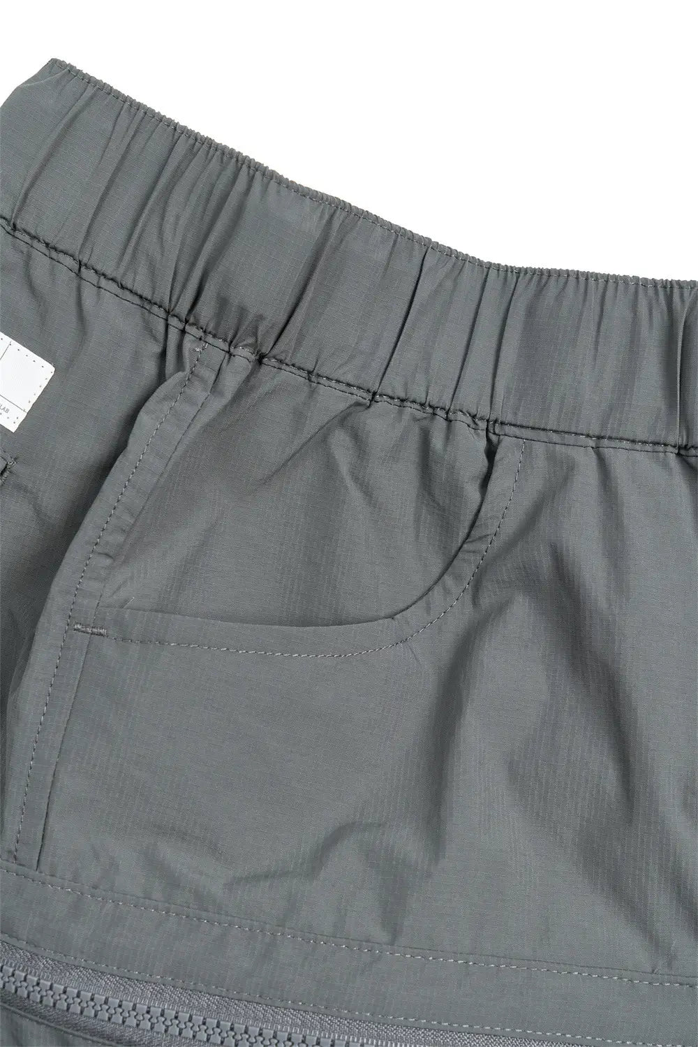 With Belt Workwear Men’s Summer Sports Loose Outdoor Large Pocket Zipper Design Wide Leg Shorts