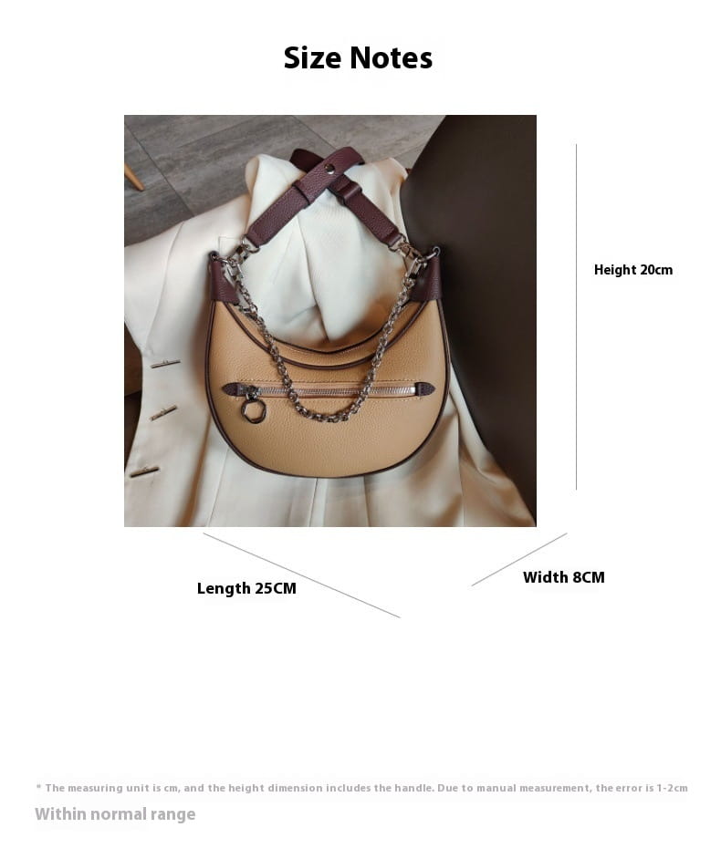 Global Luxury Fashion Brand Leather Pocket Bag