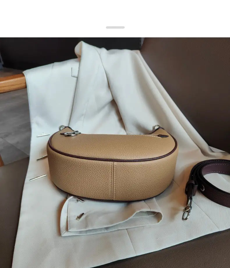Global Luxury Fashion Brand Leather Pocket Bag