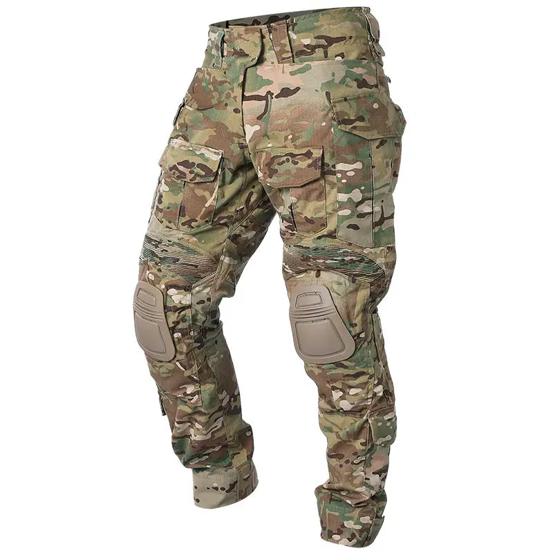 Small Steel Scorpion G3 Frog Suit Tactical Pants Combat Pants Military Fans Outdoor Training Belt Knee Pad