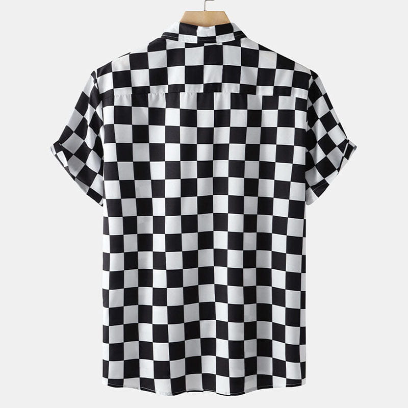 New Short-sleeved Shirt Hawaiian Vacation 3D Printed Casual All-matching Men’s Clothing Top