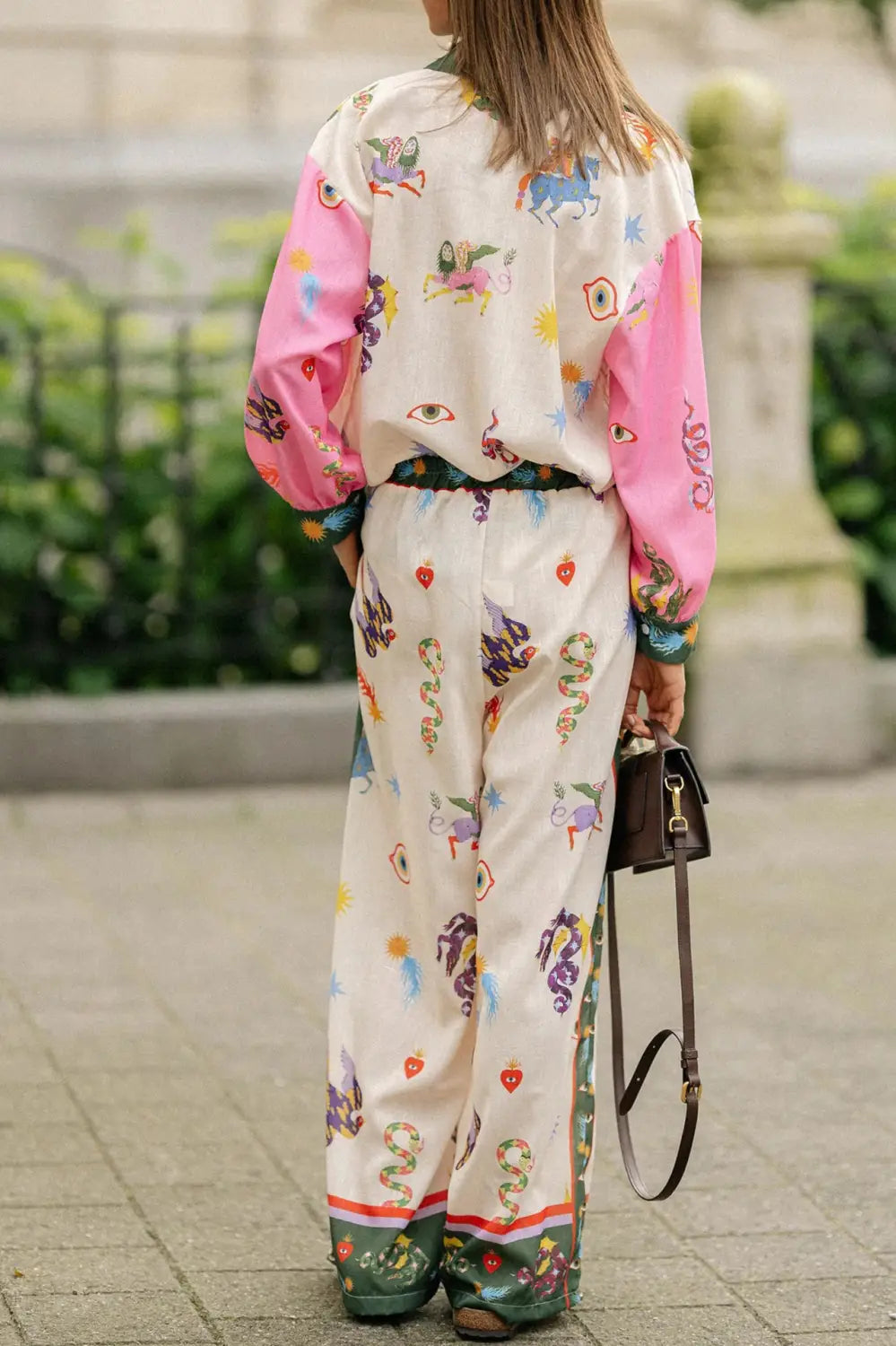 Asian Printing Size Luxury Clothing Explosion