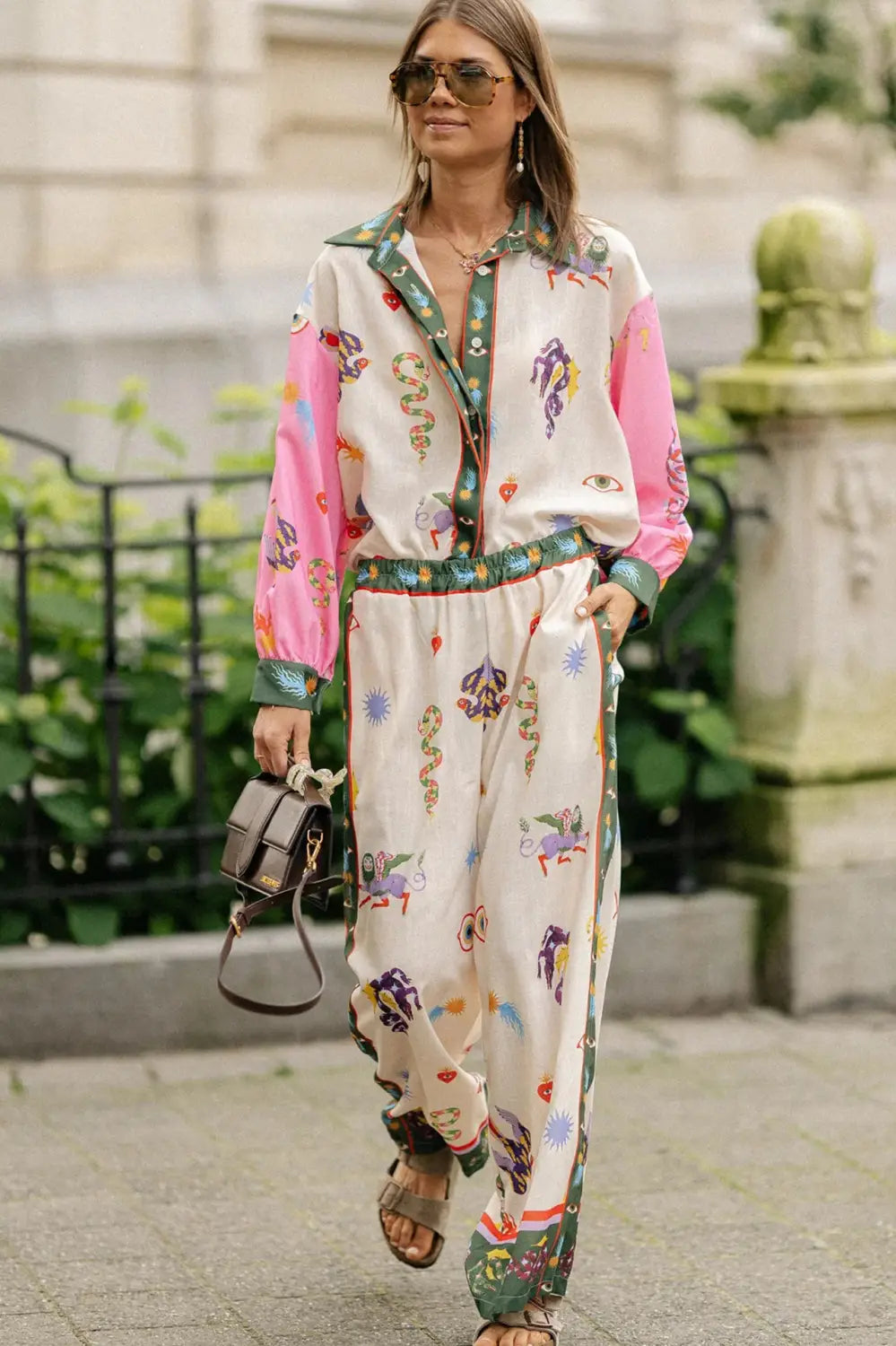 Asian Printing Size Luxury Clothing Explosion