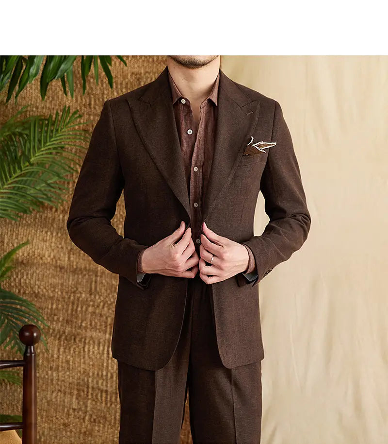 Suit Lyocell Breathable Thin High-end Suit