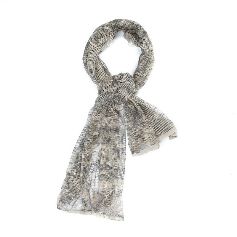 Men’s Long Camouflage Multi-purpose Camouflage Breathable Outdoor Scarf