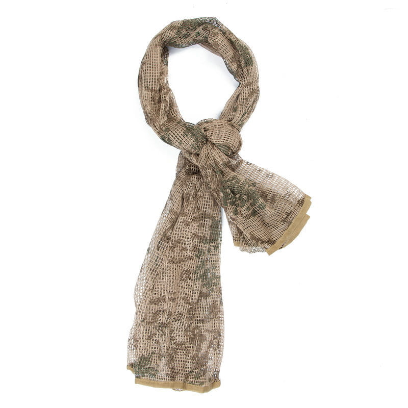 Men’s Long Camouflage Multi-purpose Camouflage Breathable Outdoor Scarf
