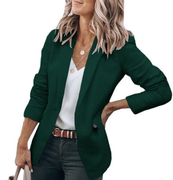 Amazon Cross-border Foreign Trade Women’s New Suit Jacket Temperament Commute Slim Jacket