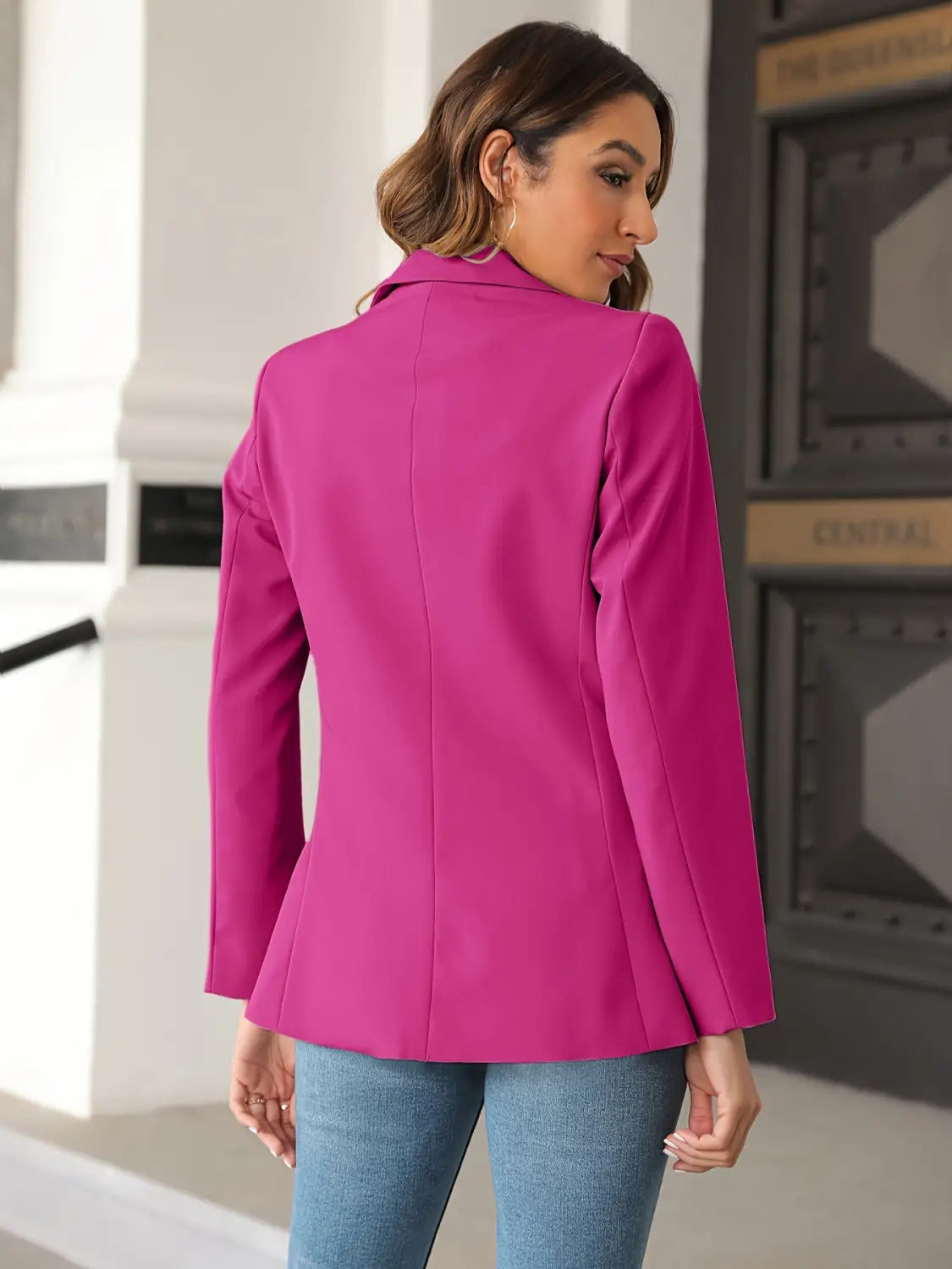 Amazon Cross-border Foreign Trade Women’s New Suit Jacket Temperament Commute Slim Jacket