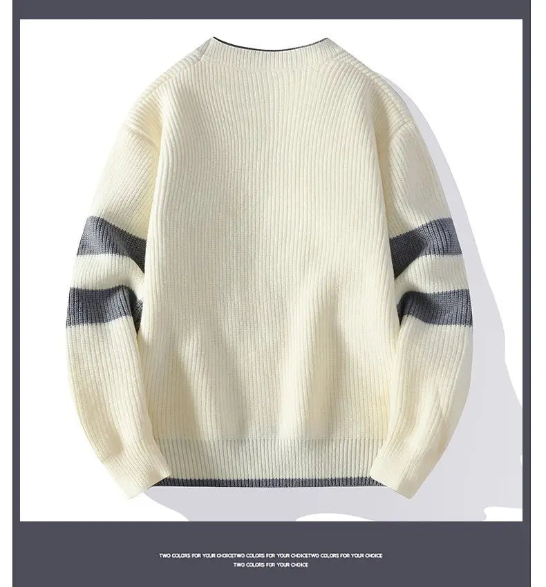 Autumn And Winter New Casual Sweater Boys Knitted Bottoming Shirt