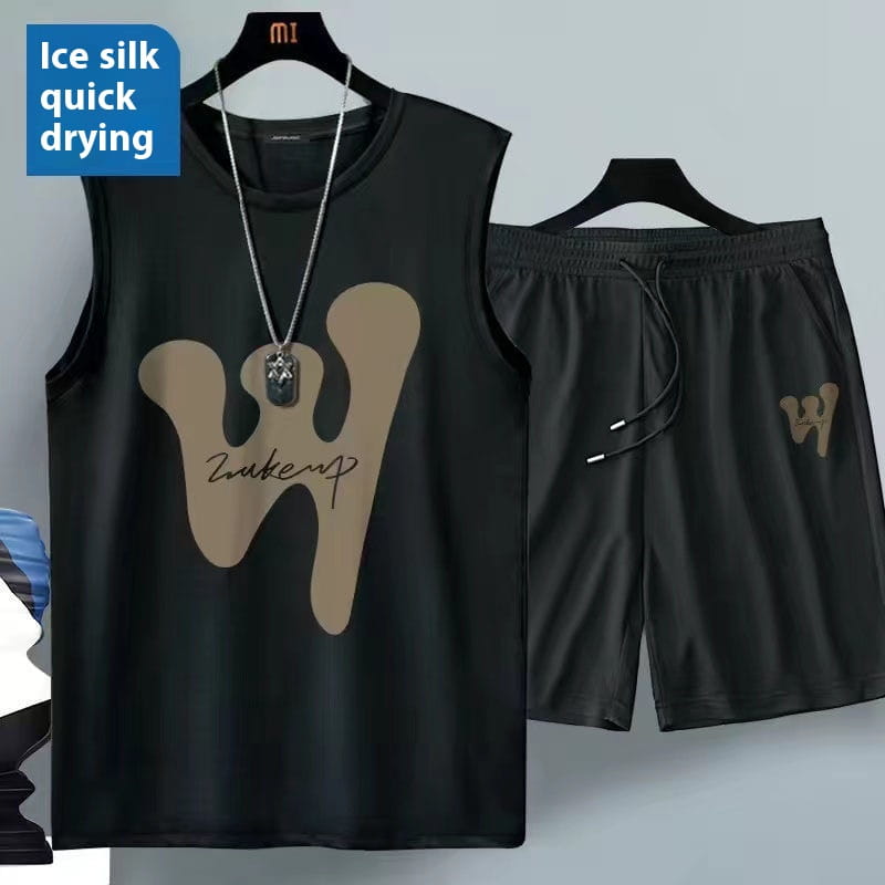 Summer Sleeveless Vest Suit Men’s Sports And Leisure
