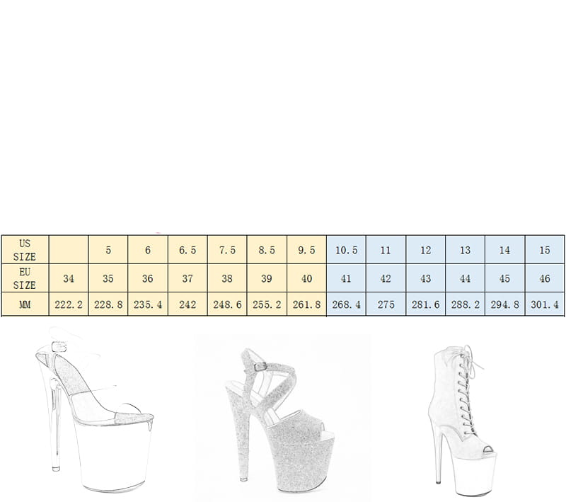 Laser High Heel Boots