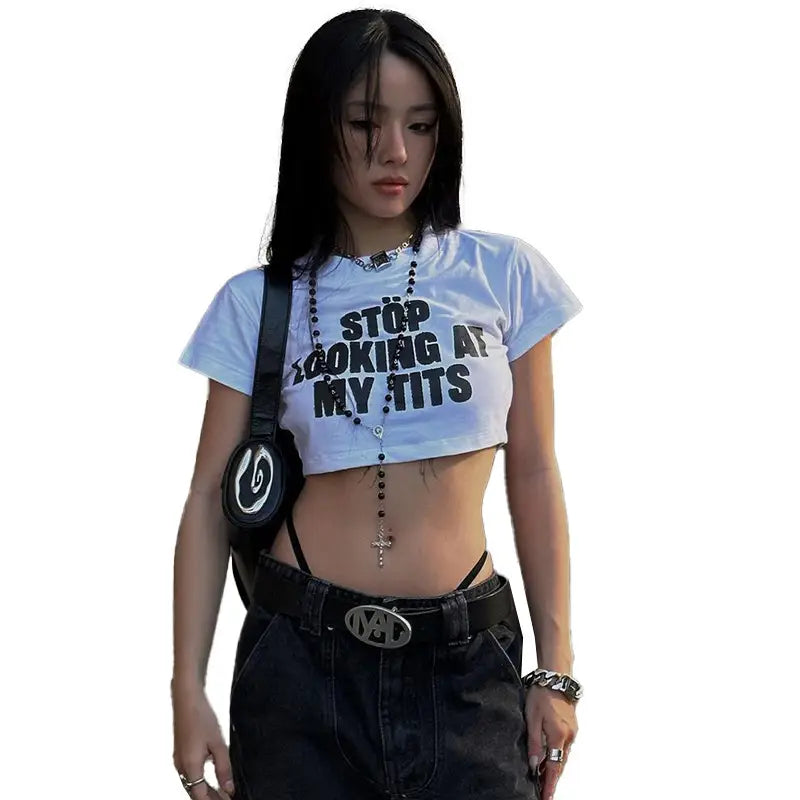 Casual Slim Fit All-match Letters Printed Minicoat