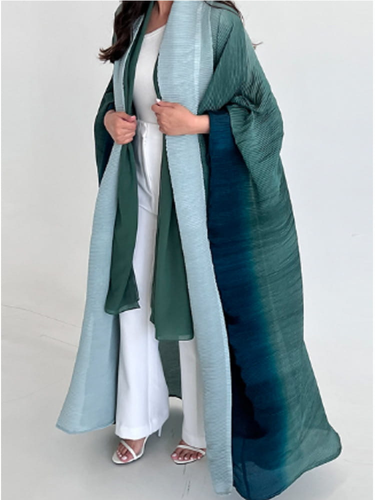 Sanzhai Shoulder Cloak Coat Pleated Loose Plus Size Scarf