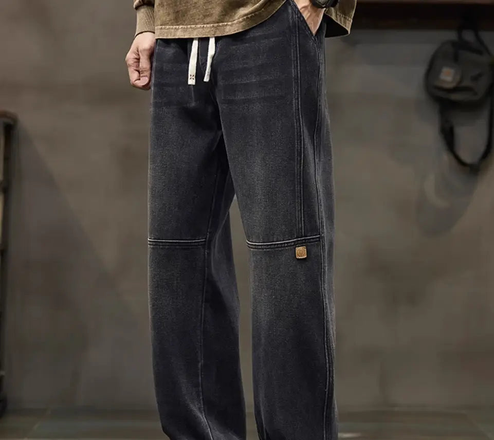 American-style Straight Loose Spring Fashion Brand Boys’ Overalls