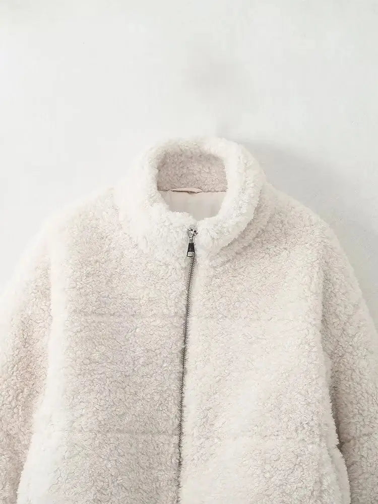 Fleece Short Cotton Jacket Jacket Coat