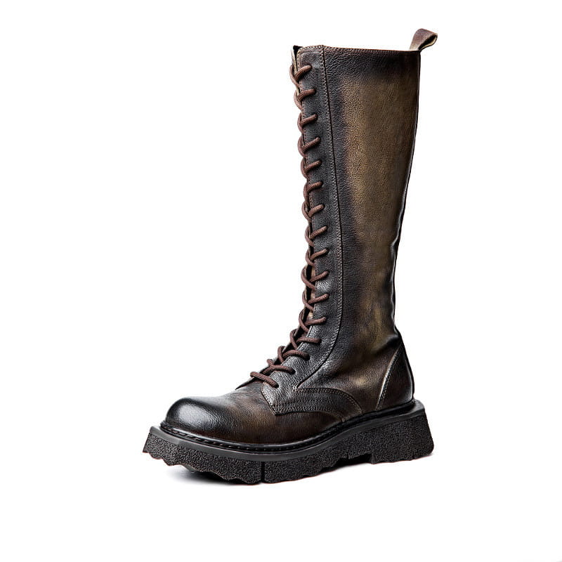 Men’s Fashion Vintage Leather Martin Boots
