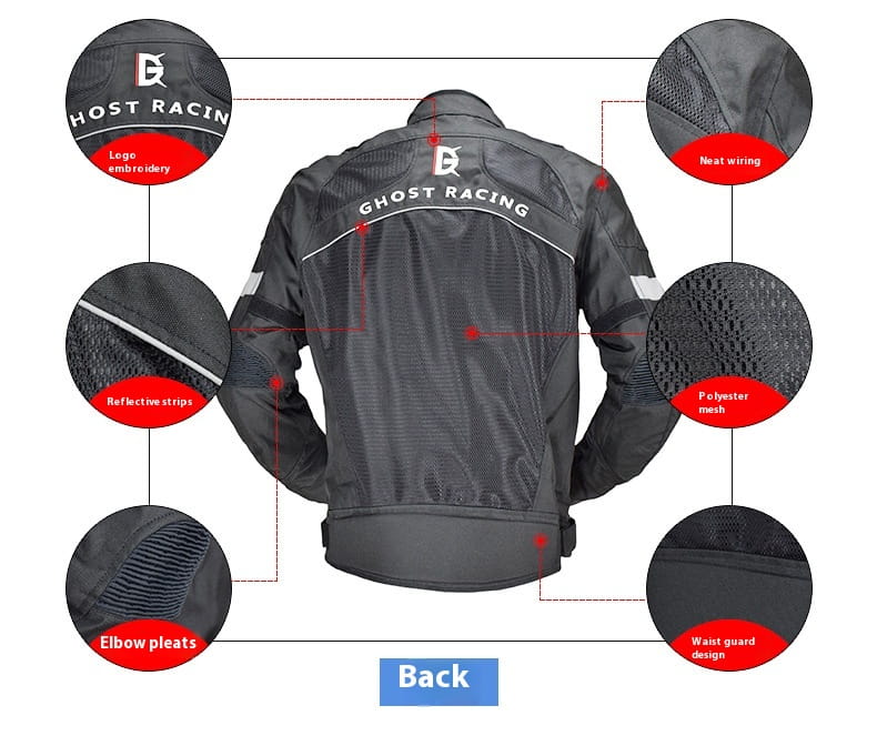 Motorcycle Riding Warm And Anti Fall Racing Jacket