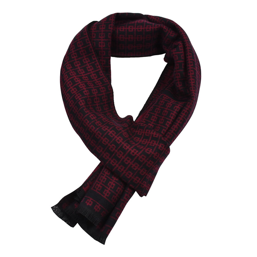 Double-sided Thick Warm Korean Men’s Knitted Scarf