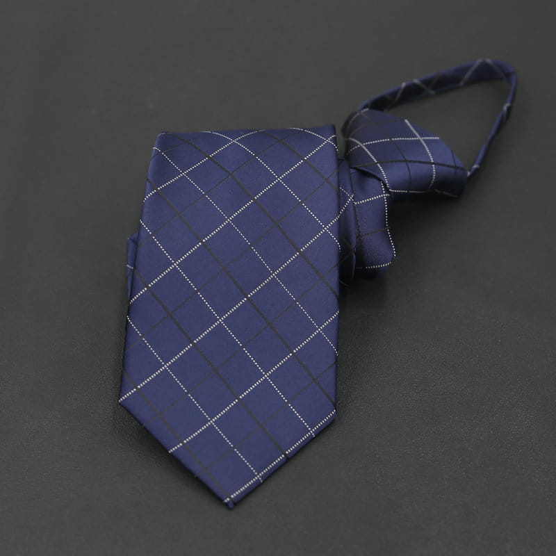 Men’s Formal Wear Business Zipper Tie-free