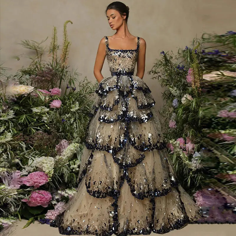 Women’s High-end Luxury Puffy Dress Skirt