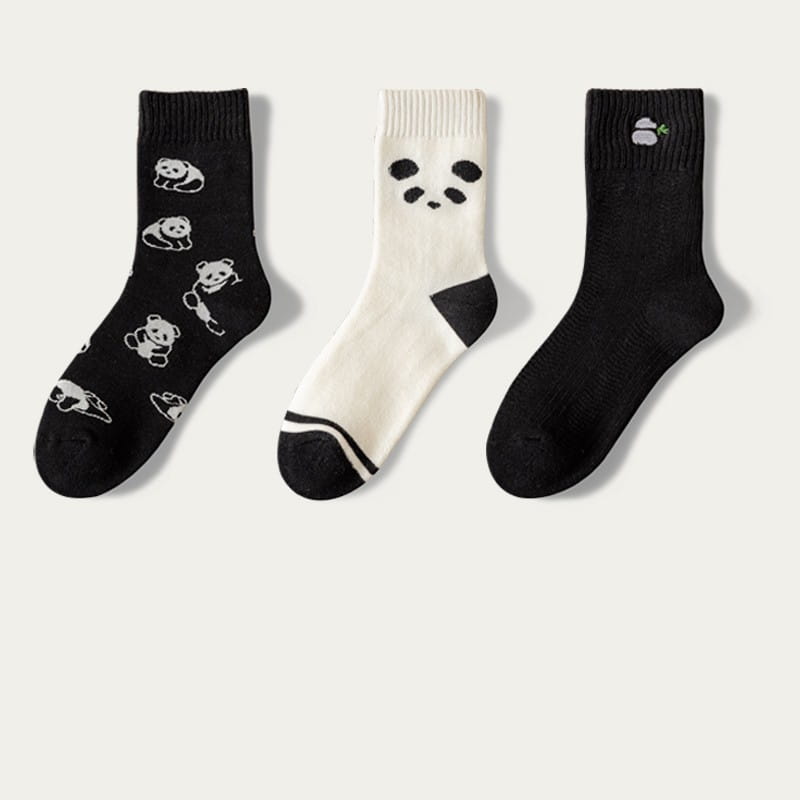 Cartoon Cute Cotton Tube Socks