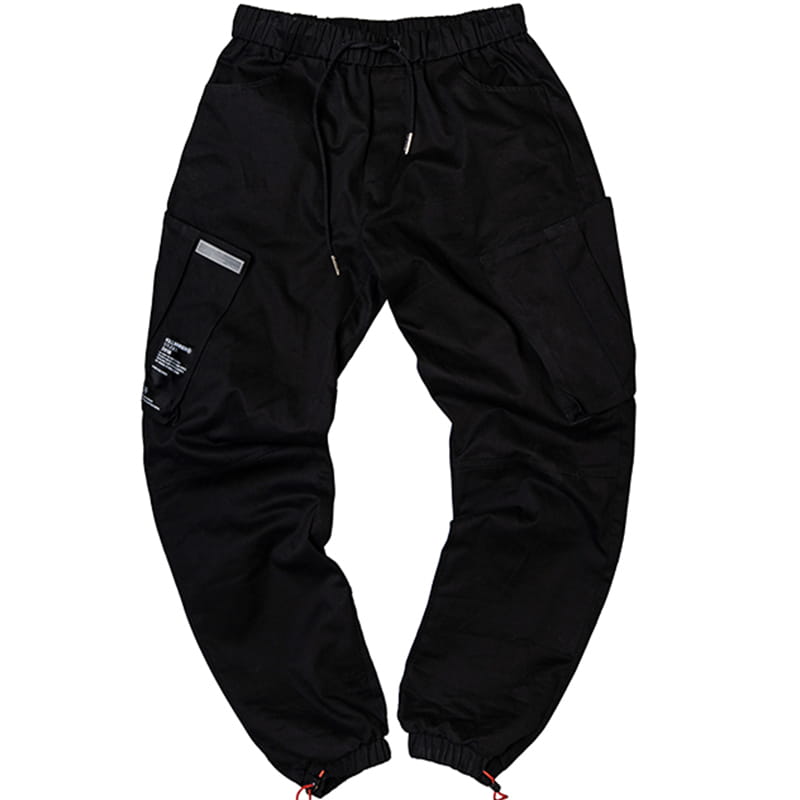 Pocket stitching sports trousers