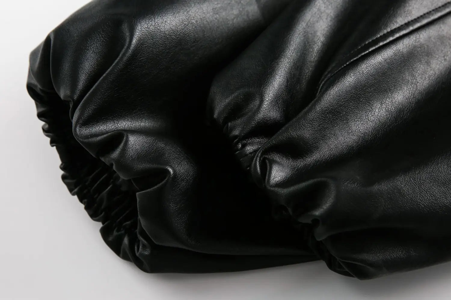 Men’s American-style Retro Simple Hooded Leather Coat Jacket