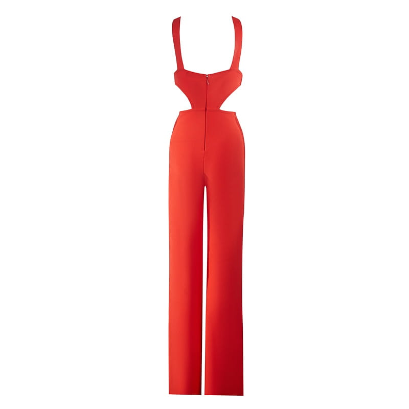 Banquet Party Bandage Jumpsuit Women’s High-grade Halter