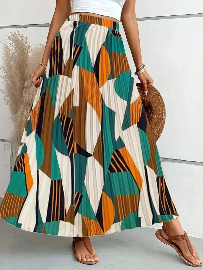 Women’s Fashion Casual Printing Skirt