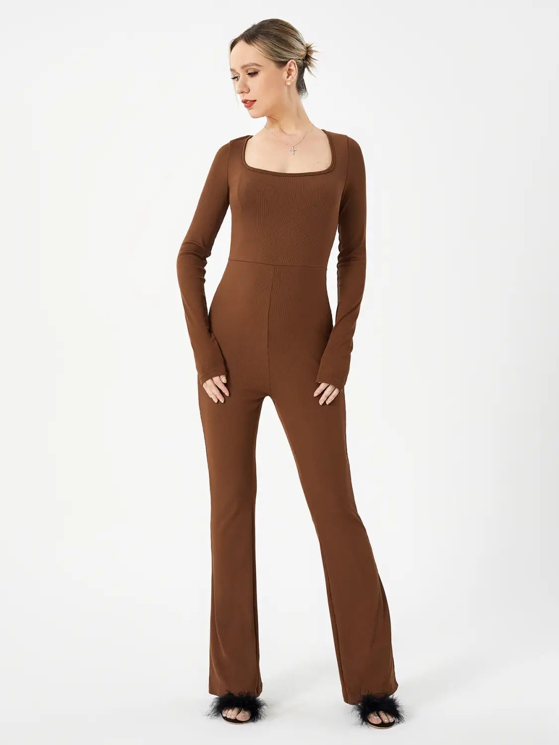 Women’s Loose Casual High Stretch Jumpsuit