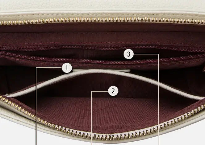 Beige Leather Crossbody Bag High End Fashion Online