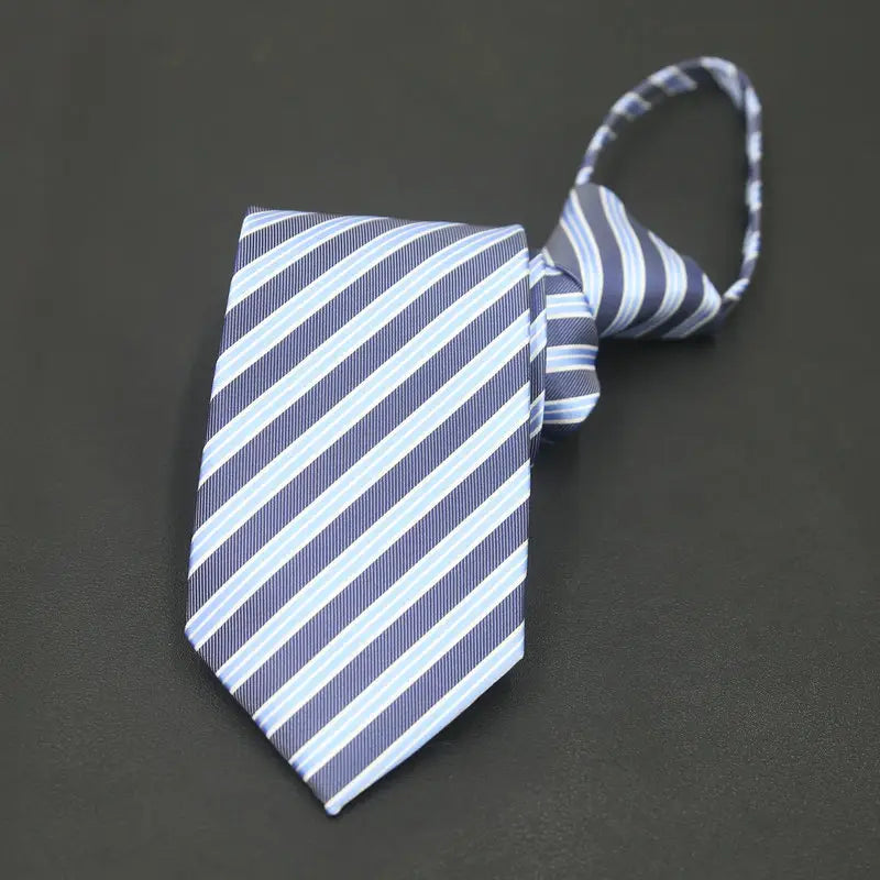 Men’s Formal Wear Business Zipper Tie-free