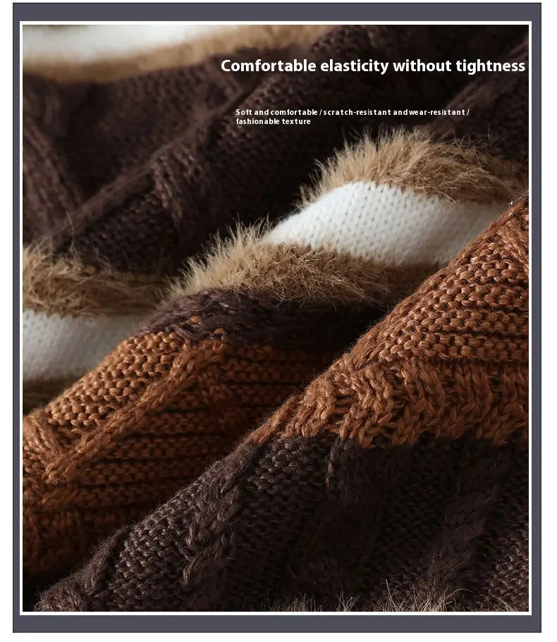 Round Neck Men’s Casual Sweater